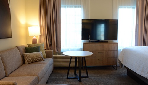 Suite estudio, 1 cama de matrimonio grande, cocina (Walk-In Shower)