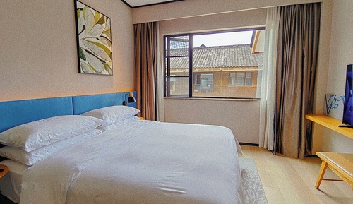 Habitación básica, 1 cama de matrimonio grande