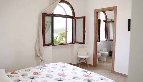 Habitación panorámica doble, vistas al mar (Cajeta)