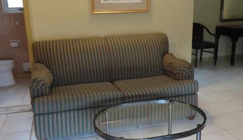 Habitación familiar doble, 1 cama de matrimonio grande con sofá cama