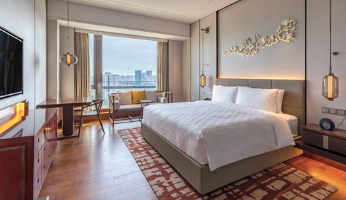 Habitación estándar, 1 cama de matrimonio grande, Acceso al salón del club