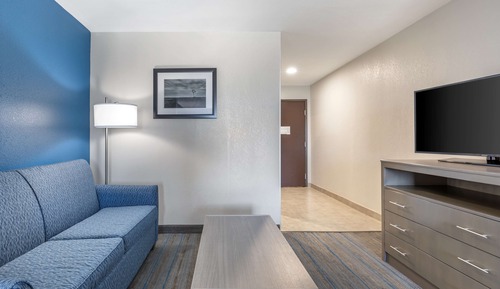 Suite, 1 cama de matrimonio grande, accesible para personas con discapacidad (with Sofabed)