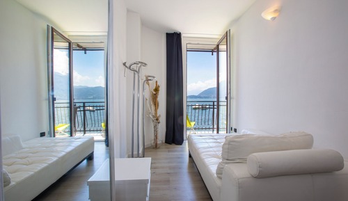Apartamento familiar, 2 habitaciones, 2 baños, junto al lago (Menaggio Tosca 1)