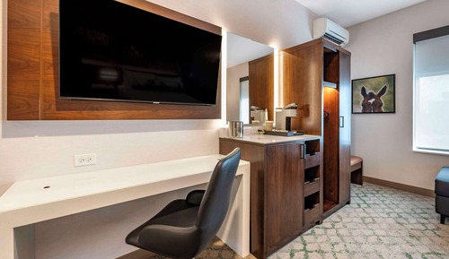 Habitación, 2 camas de matrimonio, accesible para personas con discapacidad, no fumadores