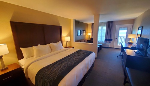 Suite, 1 cama de matrimonio grande con sofá cama, no fumadores (Lakefront)