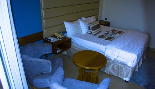 Habitación Deluxe doble, 1 cama doble, no fumadores, vistas a la ciudad