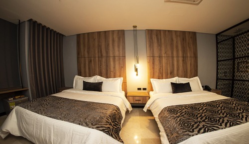 Habitación estándar, 2 camas de matrimonio