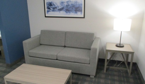 Suite, 1 cama de matrimonio grande, no fumadores, frigorífico y microondas (with Single Sofabed)