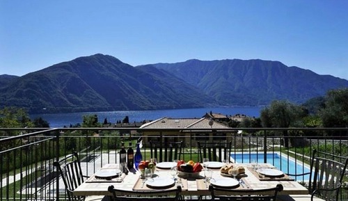 Apartamento familiar, 2 habitaciones, 2 baños, junto a la montaña (Tremezzo Ulivi Apt. 7)
