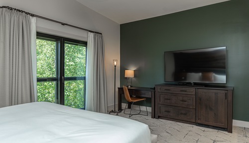 Habitación de lujo, vistas al parque