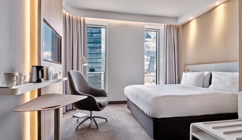 Habitación estándar, 1 cama doble, vistas a la ciudad
