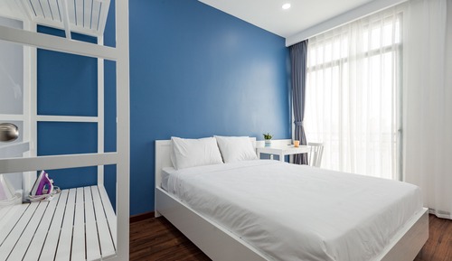 Apartamento familiar, 2 habitaciones, no fumadores, cocina básica