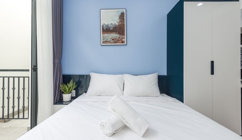 Estudio Premium, 1 cama de matrimonio, no fumadores, terraza
