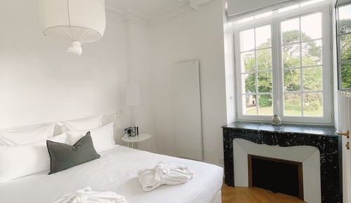 Habitación doble, vistas al parque