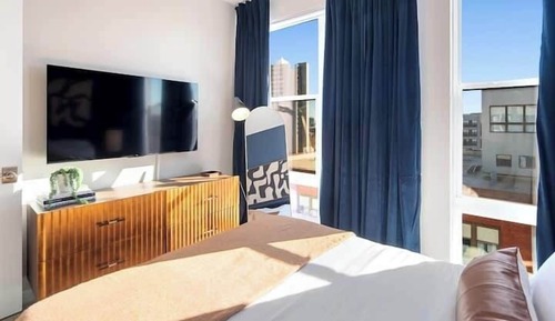 Apartamento ejecutivo, 2 habitaciones, cocina