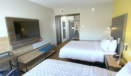 Habitación, 2 camas de matrimonio