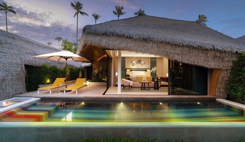 Villa, 1 habitación, piscina privada, frente al mar (Club Access)