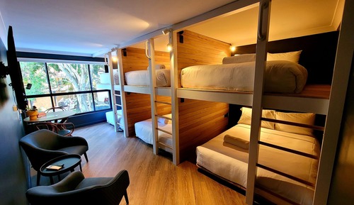Dormitorio compartido Deluxe (Blue Group)