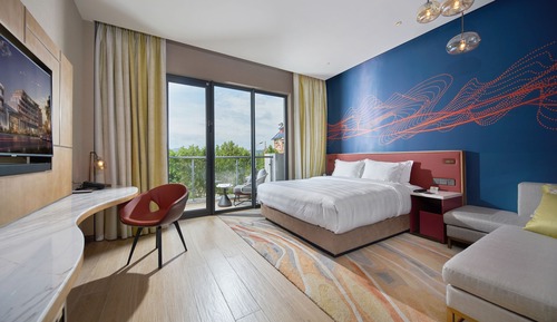 Habitación estándar, 1 cama de matrimonio grande, vistas al jardín (Classic King)
