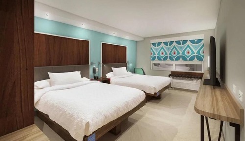 Habitación, 2 camas de matrimonio