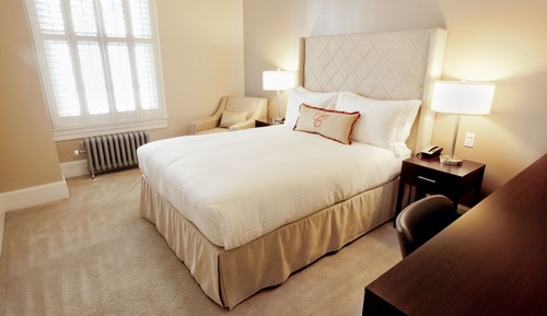 Shared Bathroom, Economy Single Room 1 Queen Bed