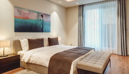 Room, 1 King Bed, Accessible, Sea View (4 Bedrooms - Portonovi Sea View Suite)