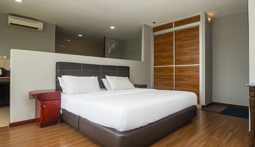 Habitación Deluxe doble, 1 cama de matrimonio grande