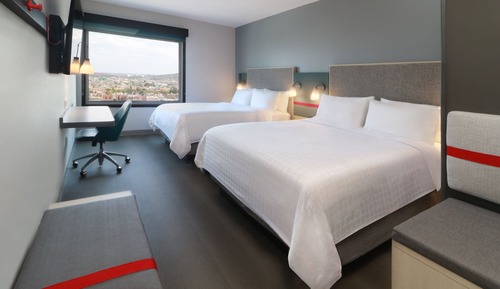 Habitación estándar, 2 camas de matrimonio
