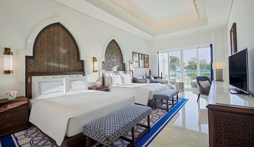 Two Queen Beds Guest Room with Sea View