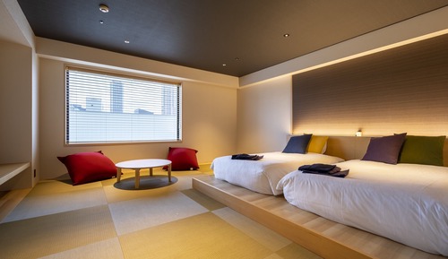 Habitación tradicional con 2 camas individuales (Japanese Premium Room)