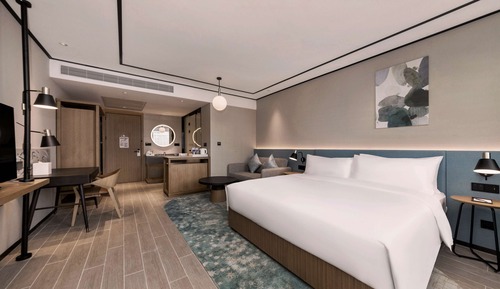 Habitación, 1 cama de matrimonio grande, accesible para personas con discapacidad
