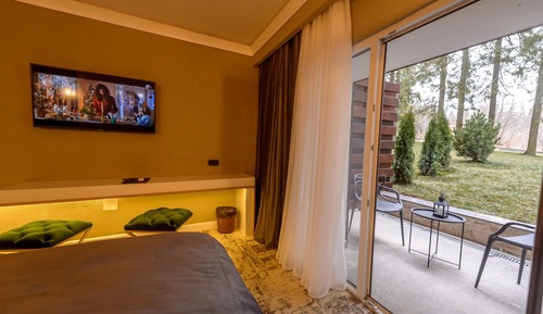 Habitación doble, vistas al jardín
