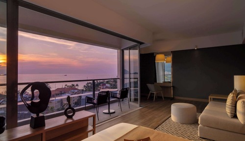 Suite, 1 cama de matrimonio grande, balcón, vistas al mar
