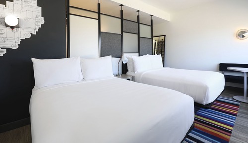 aloft, Habitación, 2 camas de matrimonio