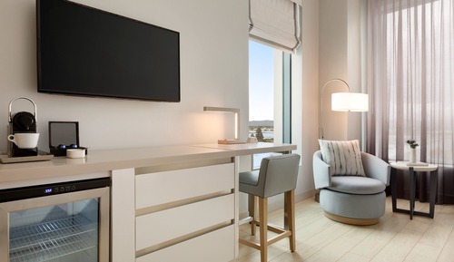 Habitación, varias camas