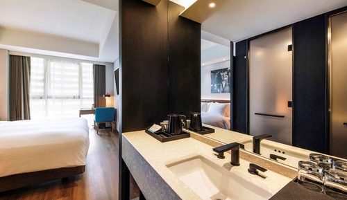 Habitación superior, 1 cama de matrimonio grande