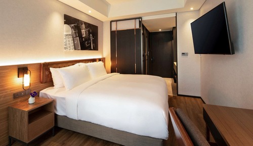 Habitación Deluxe, 1 cama de matrimonio grande, balcón (Superior)