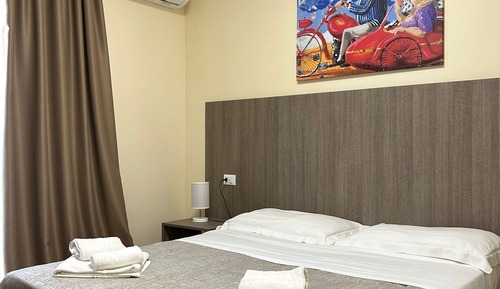 Habitación con 1 cama doble o 2 individuales