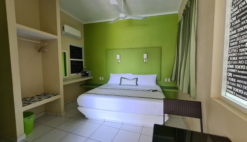 Malaquita. Habitación Doble, De no fumar, Cama King Size vista a la piscina