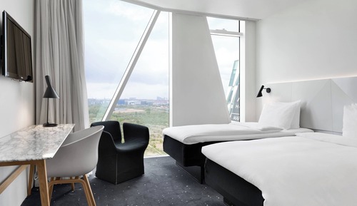 Habitación, 2 camas individuales, vistas a la ciudad