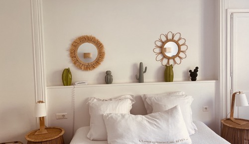 Habitación doble (Chambre double - vue sur jardin)