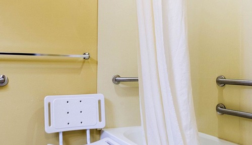 Suite, 2 camas de matrimonio, accesible para personas con discapacidad, no fumadores (Efficiency)