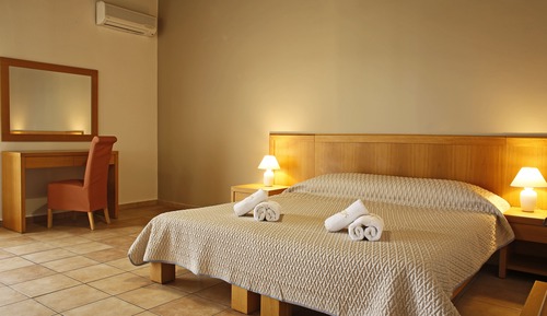 Habitación con 2 camas individuales, vistas al mar