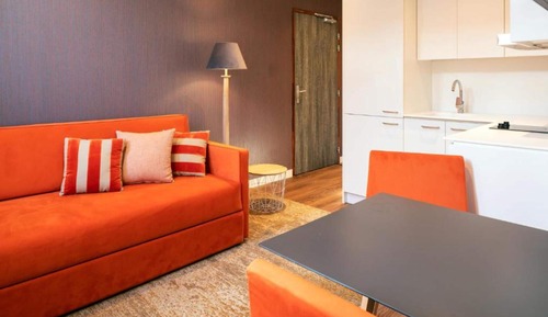 Suite de lujo, 1 cama de matrimonio con sofá cama