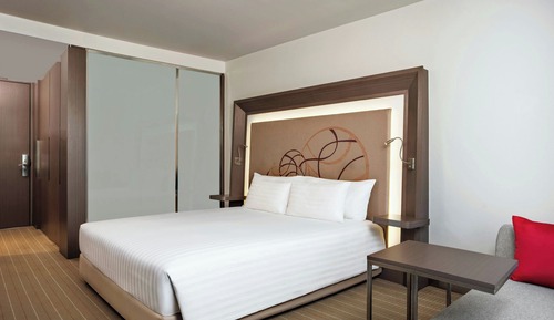 Habitación Deluxe, 1 cama de matrimonio grande, no fumadores, vistas a la ciudad