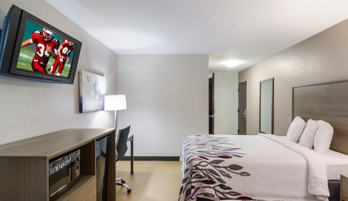 Habitación Deluxe, 2 camas de matrimonio, accesible para personas con discapacidad (Roll-In Shower)