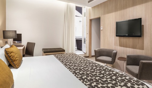 Habitación Premium doble de uso individual, terraza