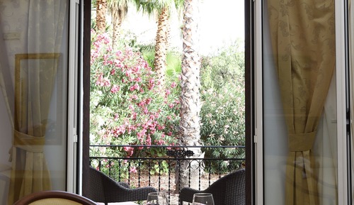 Habitación doble, vistas al jardín
