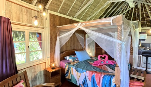 Bungalow de luna de miel, junto a la playa