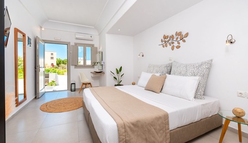 Habitación con 1 cama doble o 2 individuales, bañera de hidromasaje